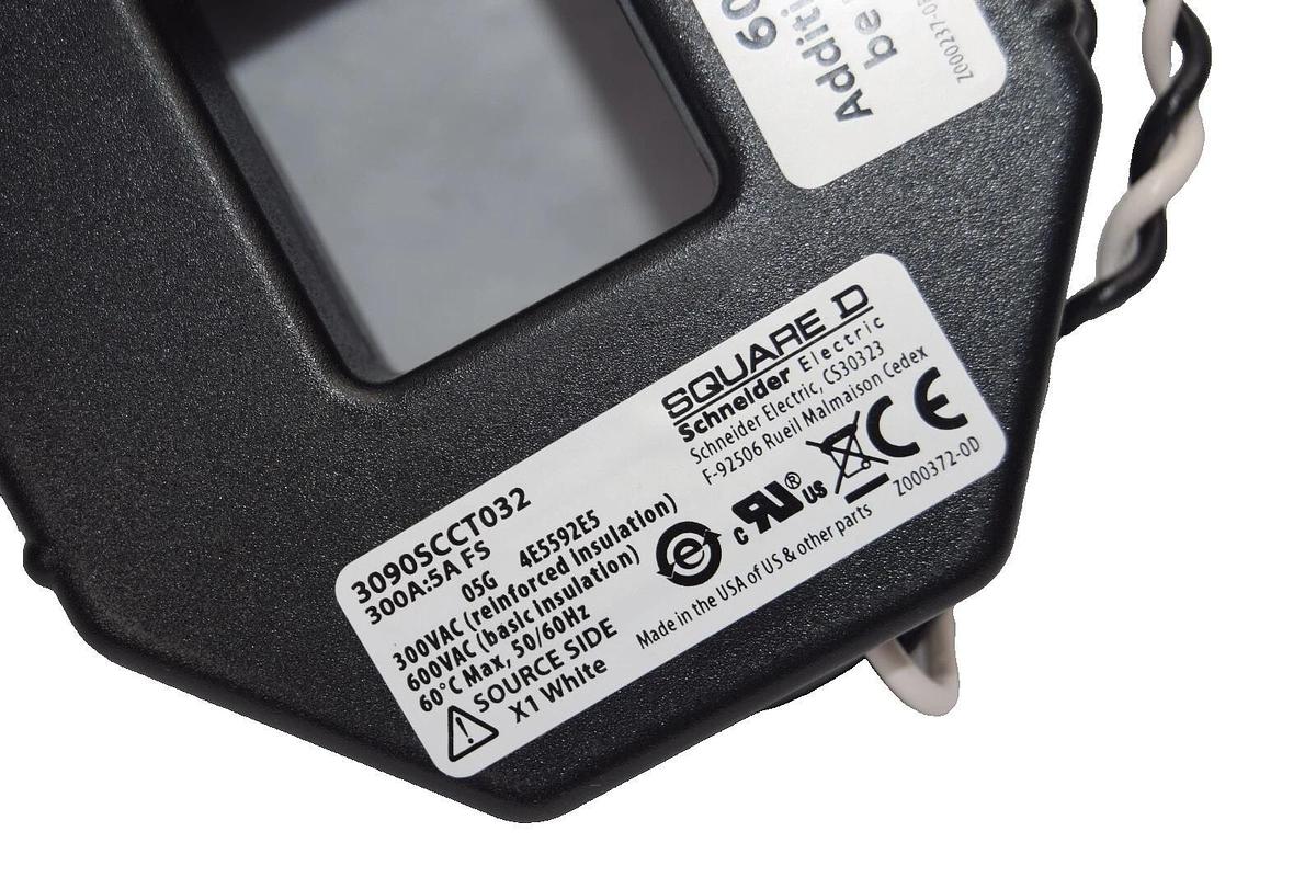 (NEW) SQUARE D 3090SCCT032 300A 5A Split-Core Current Transducer