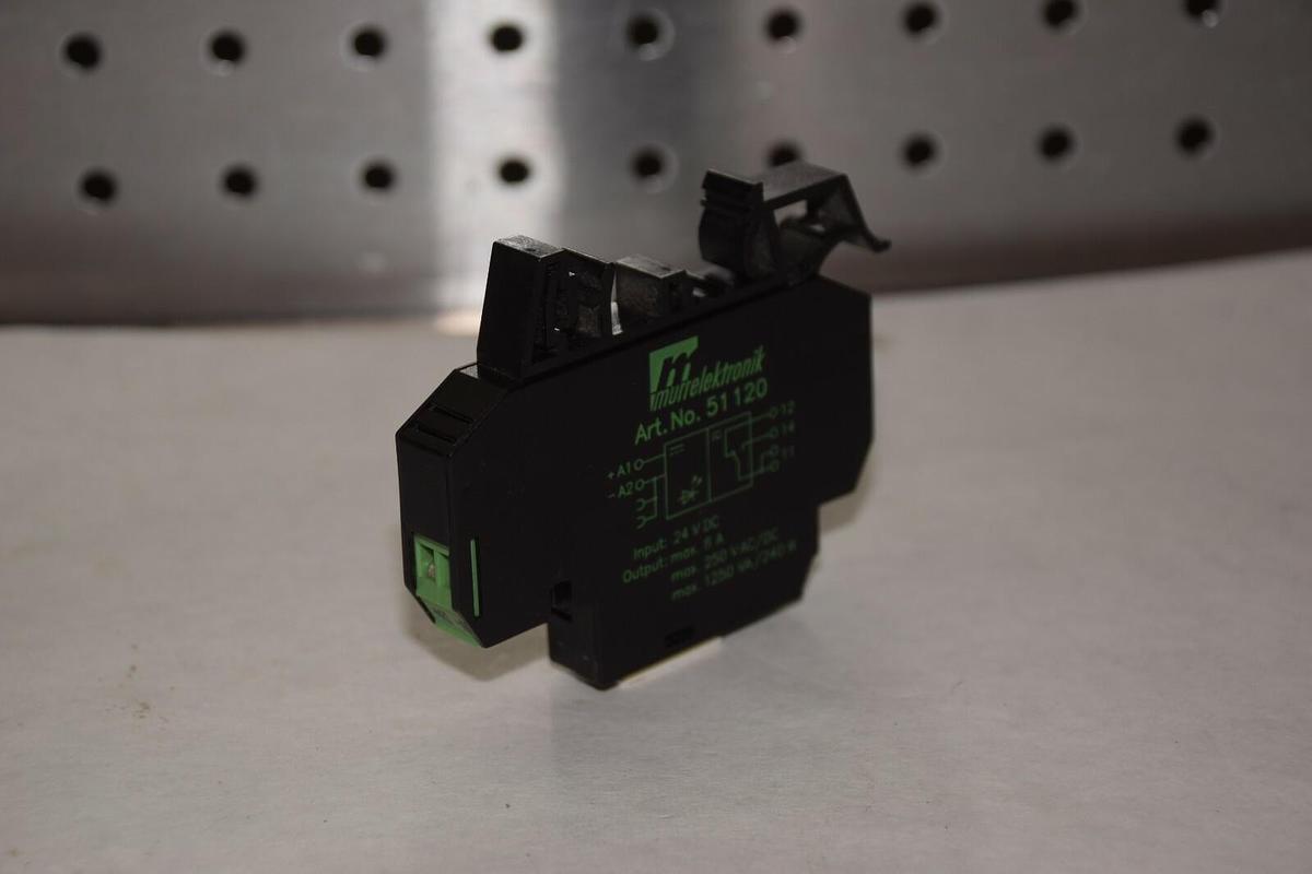 Used MURRELEKTRONIK 51 120 51120 24V 8A 250V AC/DC 1250 VA / 240W RELAY