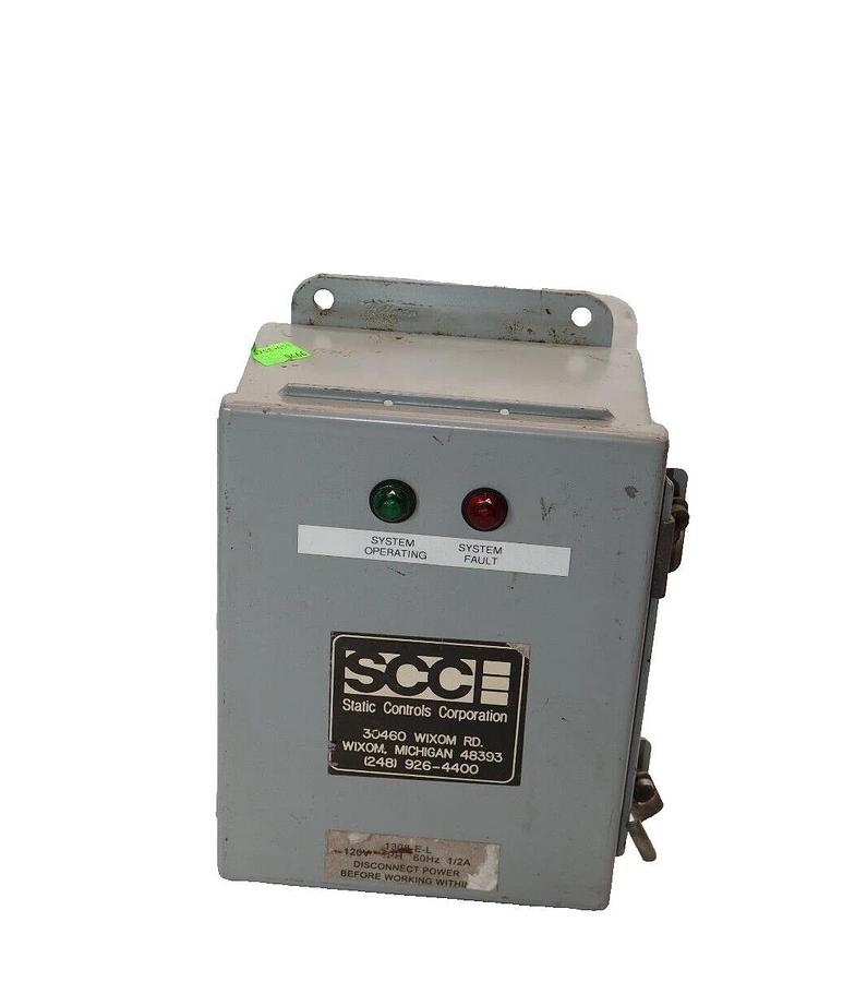 SCC 1308-E-L , CB-1308 Rev C 1-Phase 1/2 A 120V Control Panel (NOS)