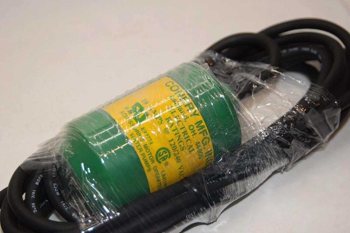 CONERY MFG. Motor Operated Water Pump E93774 LR41198 10A 120/240Vac