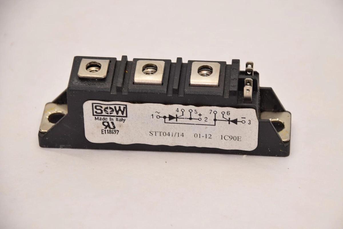 Used SOW STT041/14 01-12 1C90E Thyristor Power Module