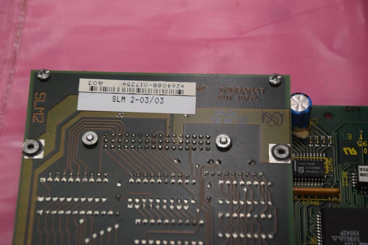 Used INDRAMAT CONTROL BOARD BGR PLC 08-00 / CLT01-FW