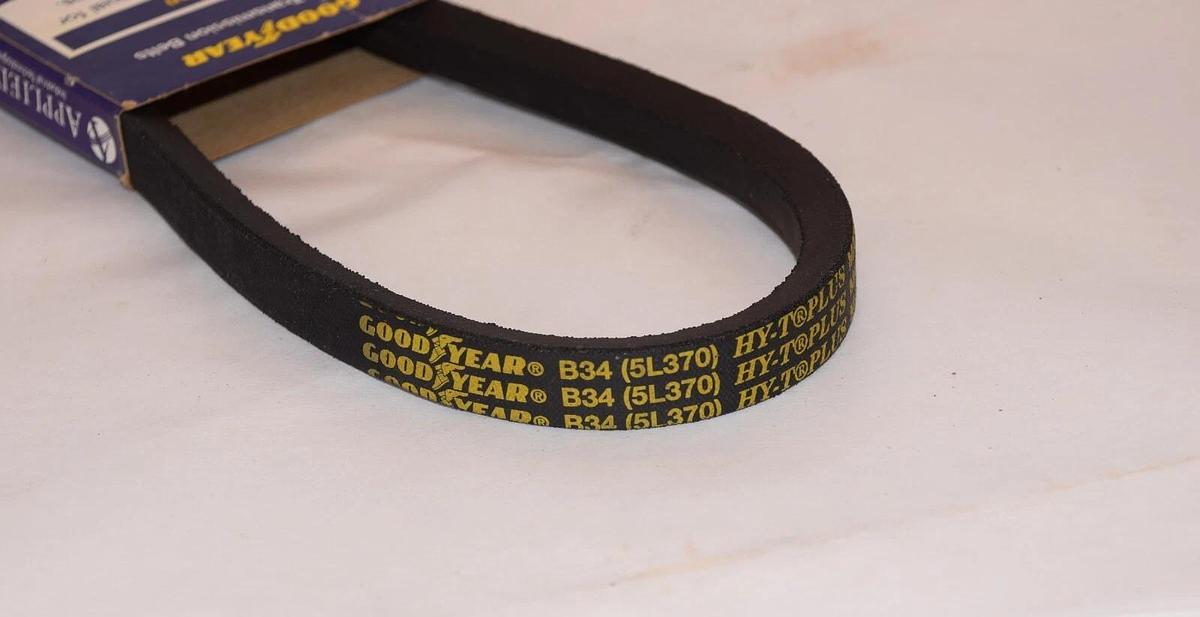 GOODYEAR Belt V-Belt B34 5L370 Hy-T Plus Matchmaker V-Belt (NEW - Lot of 2)