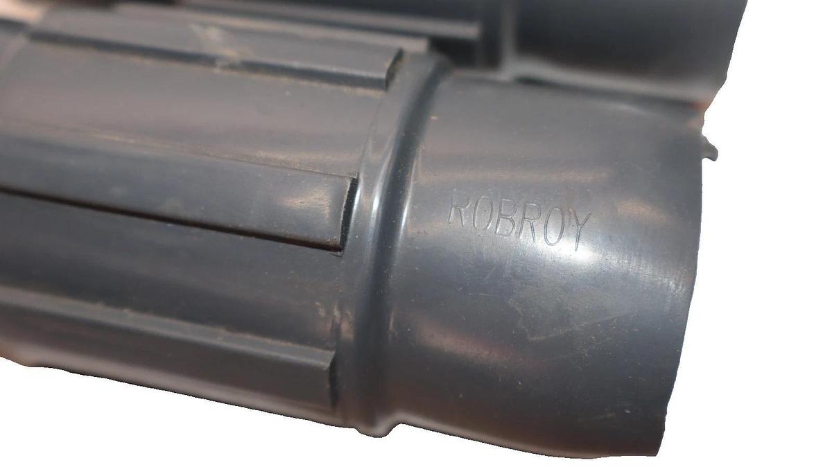 (NEW 3) ROBROY 1-1/2" PVC Coated Conduit Body Straight Fitting Coupling Red