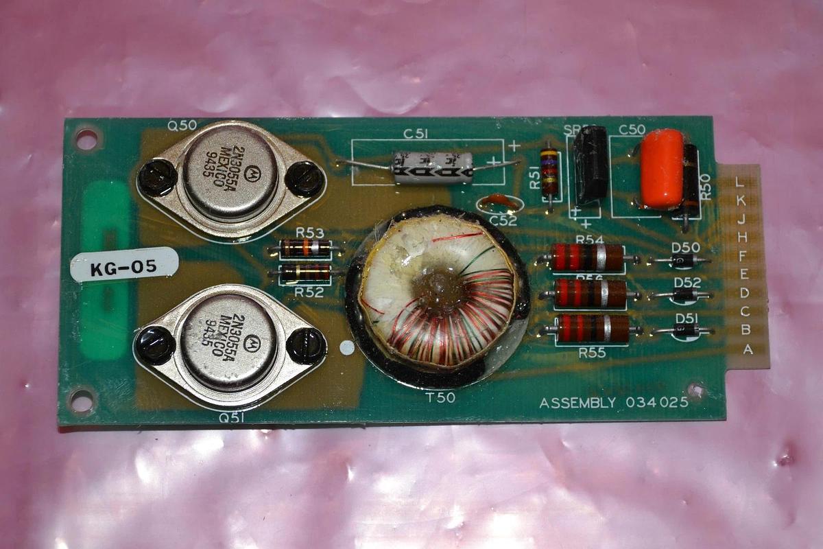 Used NO NAME CIRCUIT BOARD CARD ASSEMBLY 034025