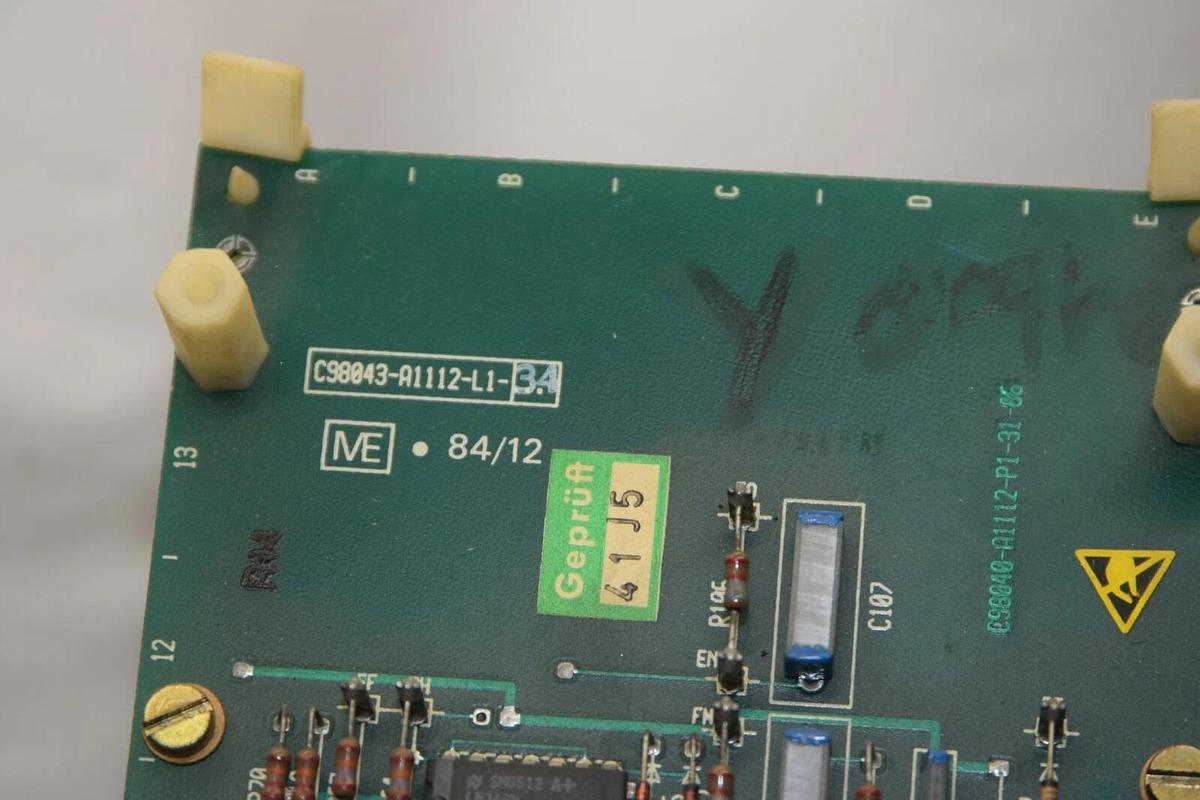 Used Siemens 6RB-2907-1AA01 Servo Drive  6 RB 2907-1AA01