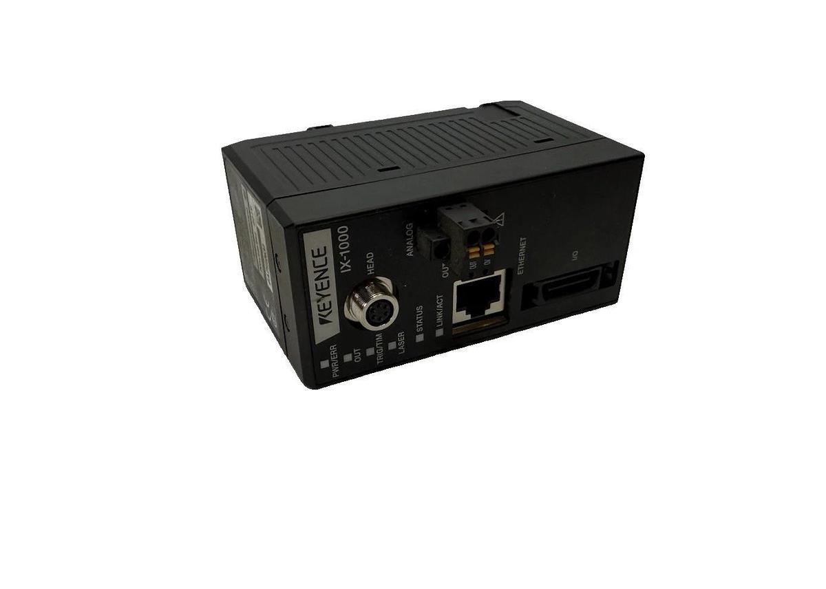 Used KEYENCE IX-1000  IX1000 Laser Sensor Amplifier Unit IX 1000