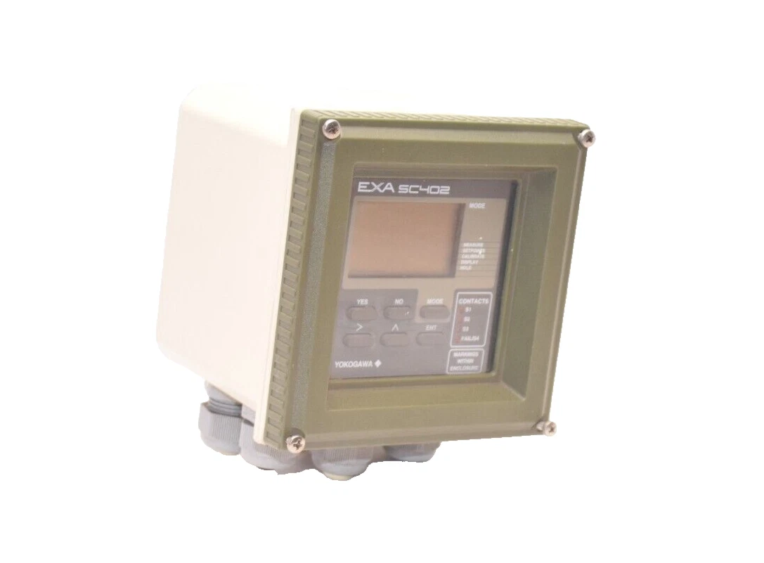 Used YOKOGAWA SC402G-E-1-E , EXA SC402 110-120Vac 50/60Hz Conductivity Transmitter