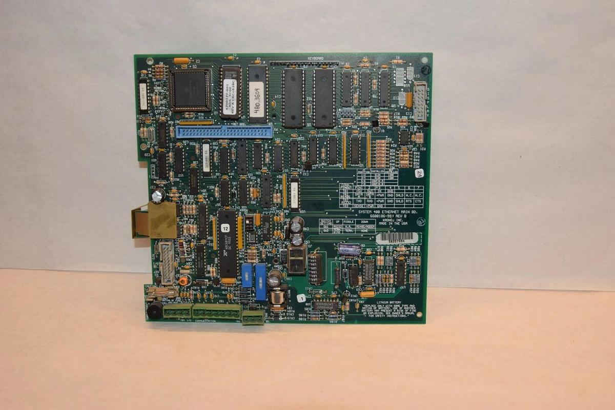 Used KRONOS 6600186-999 PC BOARD REV.B 6600186999 System 400