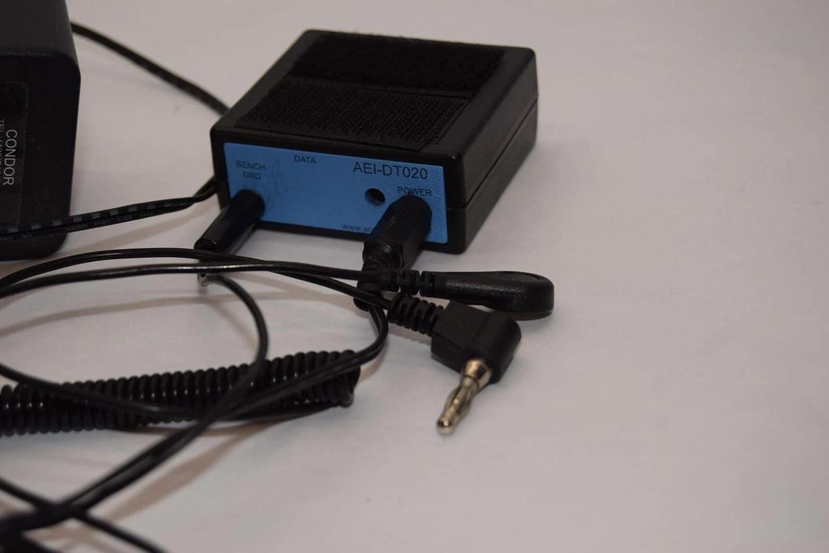 Used ARATRON AEI-DT020 Dual Threshold ESD Monitor + 9V DC Adaptor For Anti-Static