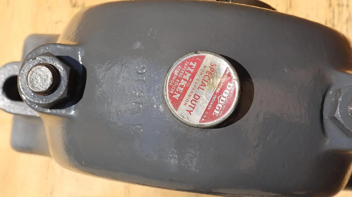 Dodge Timken 2 Bolt Non Expansion Split Pillow Block Bearing Housing 3-1/2" REBL