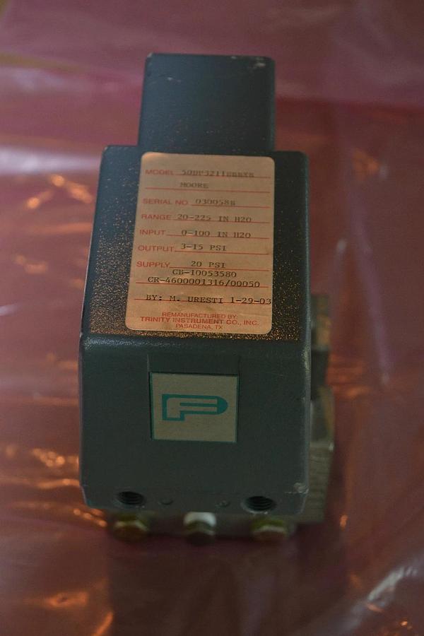 MOORE PRESSURE VALVE 50DP3211EBBXB 20-225 IN H2O NEW