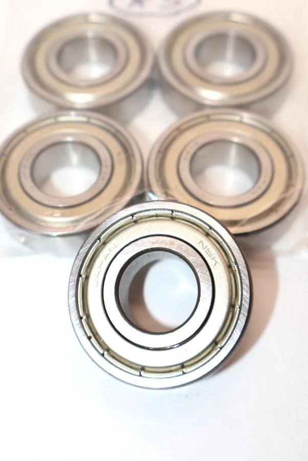NSK 6203Z Shielded Bearing (New - Lot of 5)