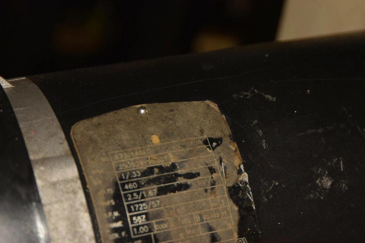 Used Coffing 1/2 Ton Electric Chain Hoist ED10324 15 FT Lift 460v 3ph 1/2T 1000lb