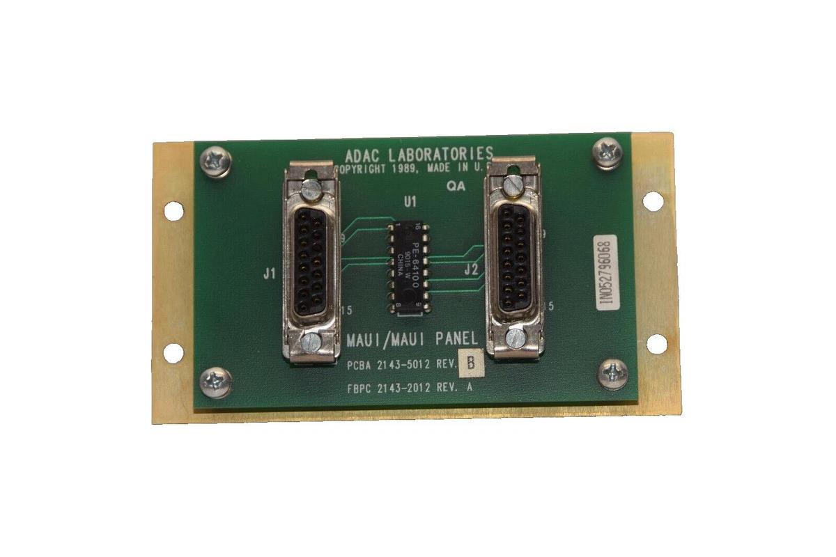 Used ADAC LABS 2143-5012 , IN052796068 Maui/Maui Panel Board / Card