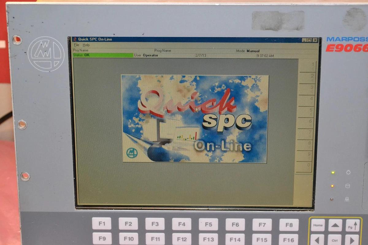 Used MARPOSS OPERATOR INTERFACE E9066 866DDDEFCC 230V 230 V WITH WINDOWS NT