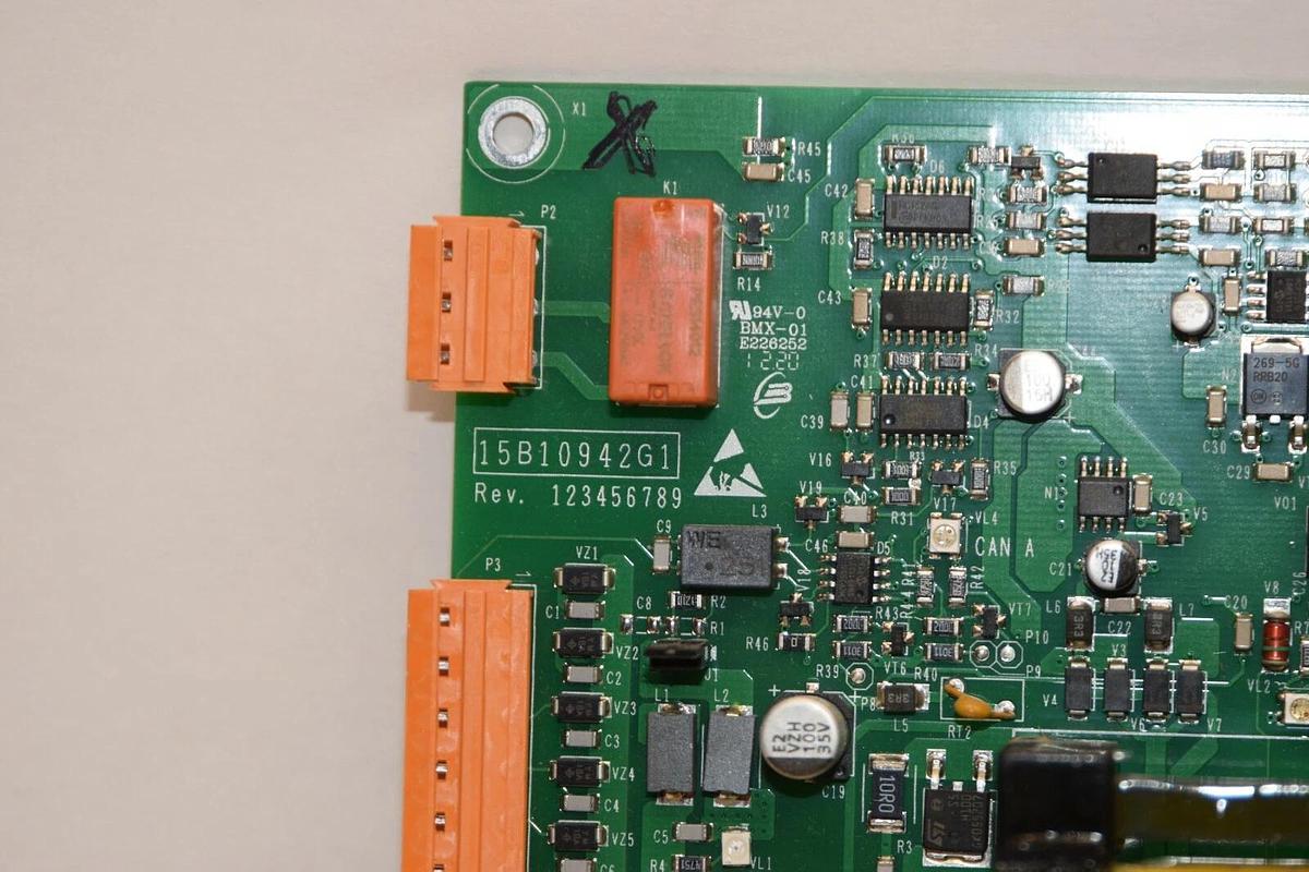 Used EMERSON LIEBERT 15B10942G1 REV 123456789 Power Supply Board