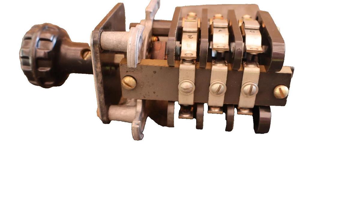 Used GE , General Electric 16SB1CA19X2 Type SB-1 Control Ammeter Switch