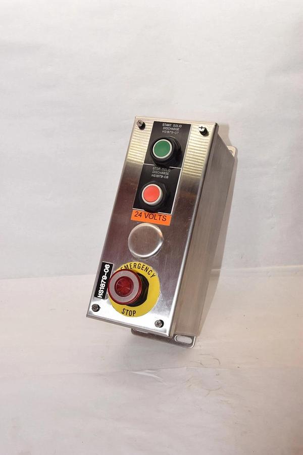 SCE Saginaw SCE-4PBXSS6 Control Panel Enclosure Buttons Emergency Stop Unit NEW