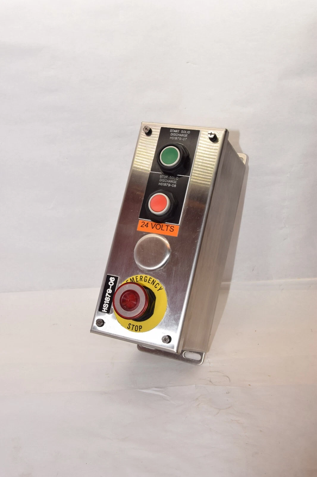SCE Saginaw SCE-4PBXSS6 Control Panel Enclosure Buttons Emergency Stop Unit NEW