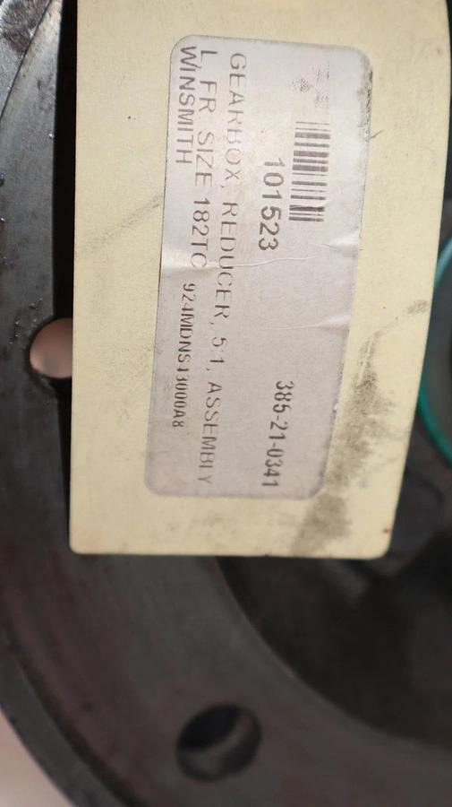 Refurbished Winsmith Gear Box Speed Reducer LEFT Ang 924MDN 5L 182TC 924MDNS43000A8 5:1 *Ref