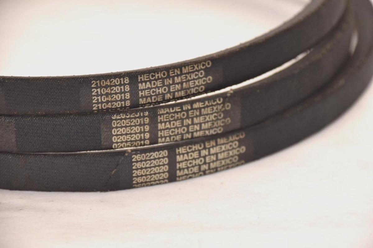 Used (lot of 3) Continental A26 V-belt 21042018 Matchmaker ORS/SC