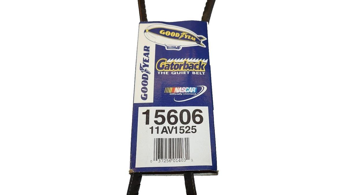 (NEW) GOODYEAR 15606 , 11AV1525 Gatorback Cogged V-Belt