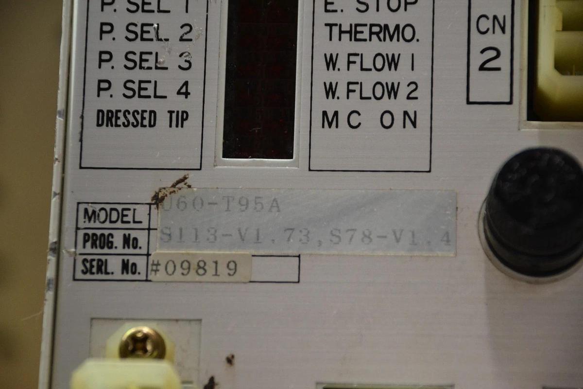 Used WTC U60S-T95A U60S T95A A9-1432 WELDING CONTROLLER