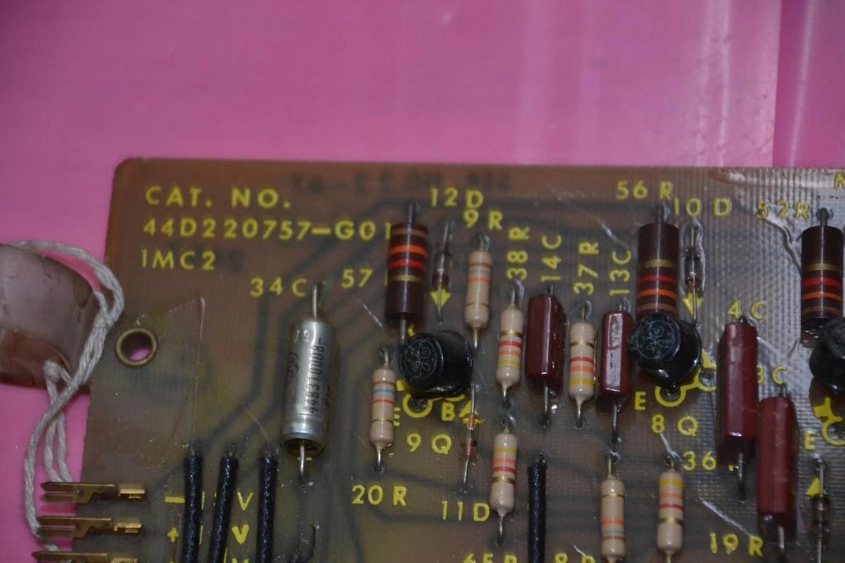 Used GE 44D220757-G01 44D220757-GO1 MULTIPLIER COUNTER BOARD