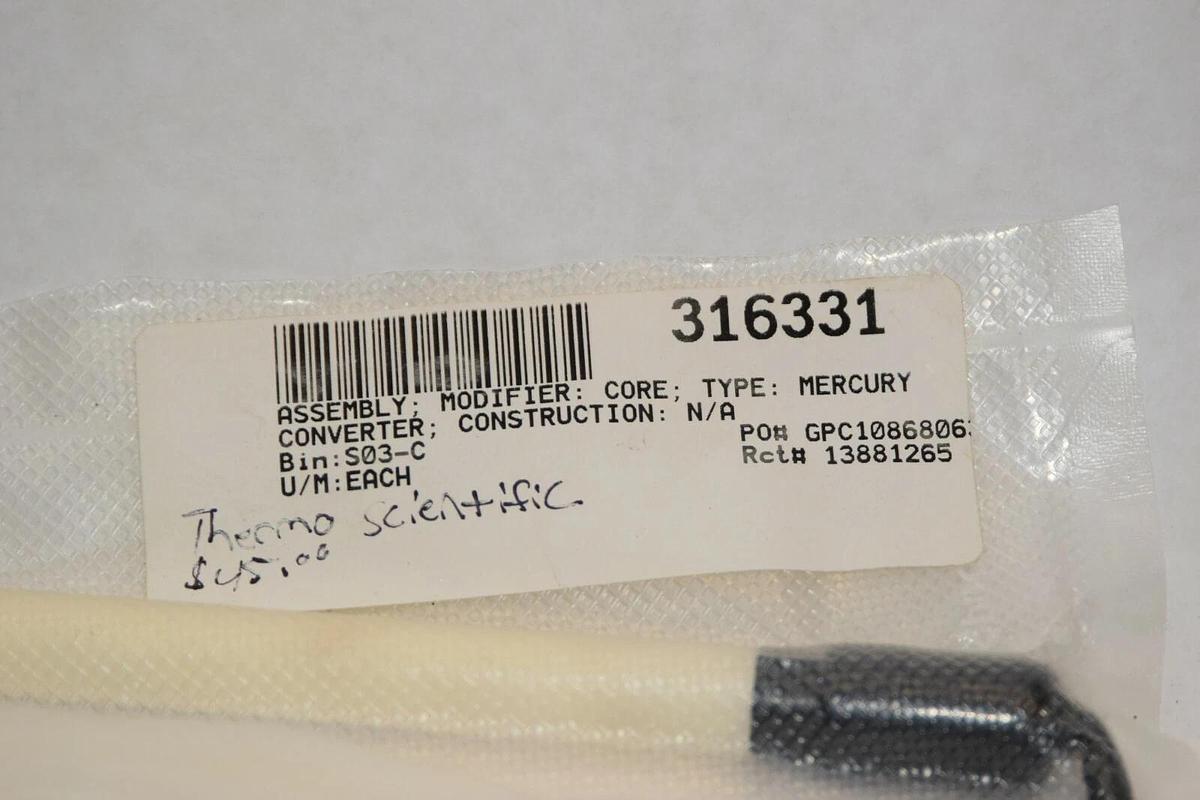 (NEW) THERMO SCIENTIFIC 316331 Mercury Converter Assembly Modifier