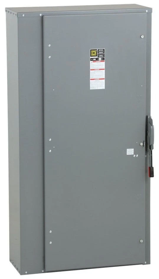 Square D Safety Switch 800A Heavy Duty Fusible 800 Amp H367N 600V 4W NEMA 1 NEW