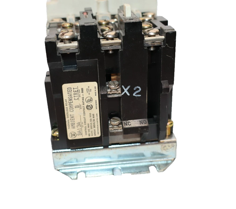 Used Westinghouse Motor Control Starter Size Sz 1 A200M1CAC Model J 110/120V Coil