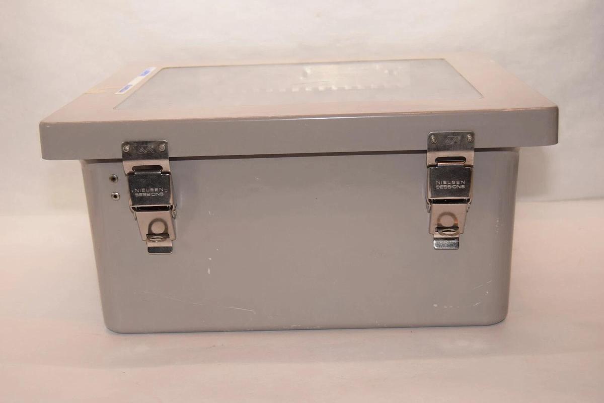 Used ANDERSON AM1206 AM1206SO19 12" x 10" x 6-3/4" OD Plastic PVC Control Enclosure