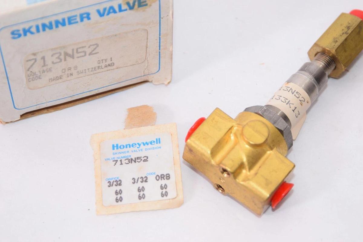 (NEW) HONEYWELL / SKINNER 713N52 3/32 Orifice