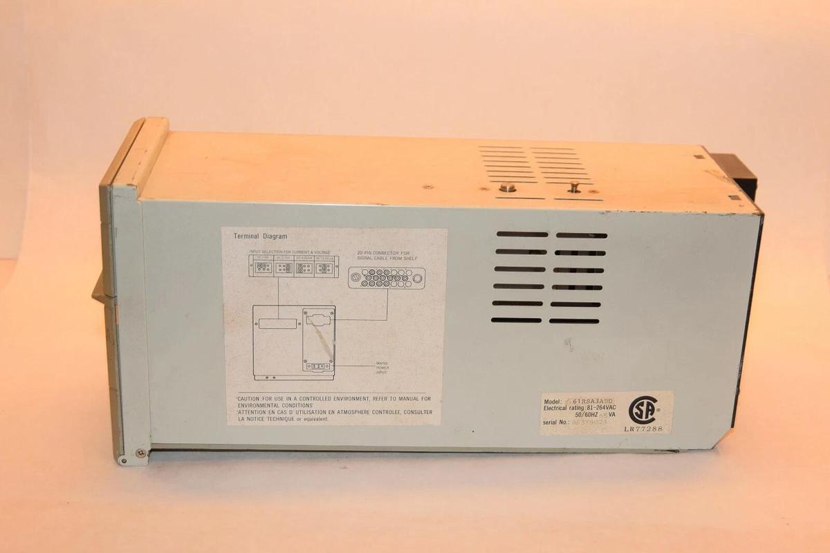 Used FOXBORO 761RSA3ABD 81-264Vac 50/60Hz 65Va Chart Recorder