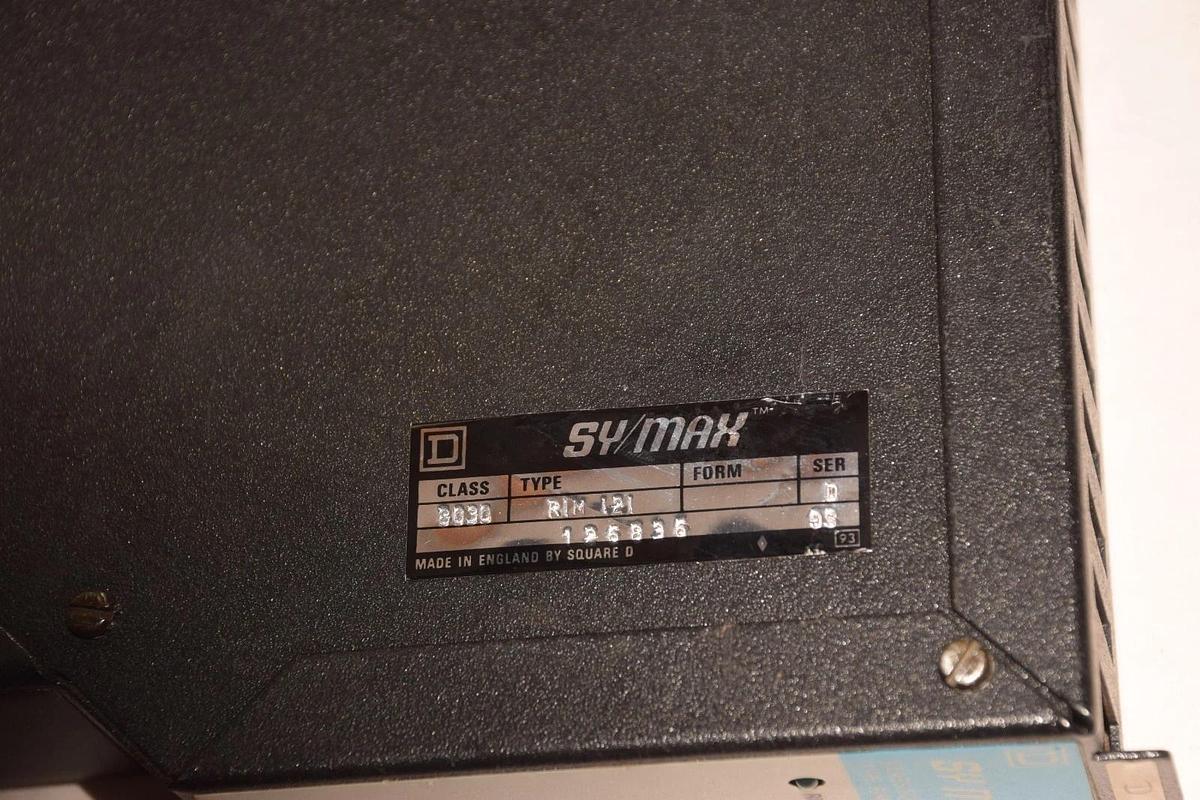 Used Square D 8030 RIM-121 Ser D, SY/MAX  RIM121