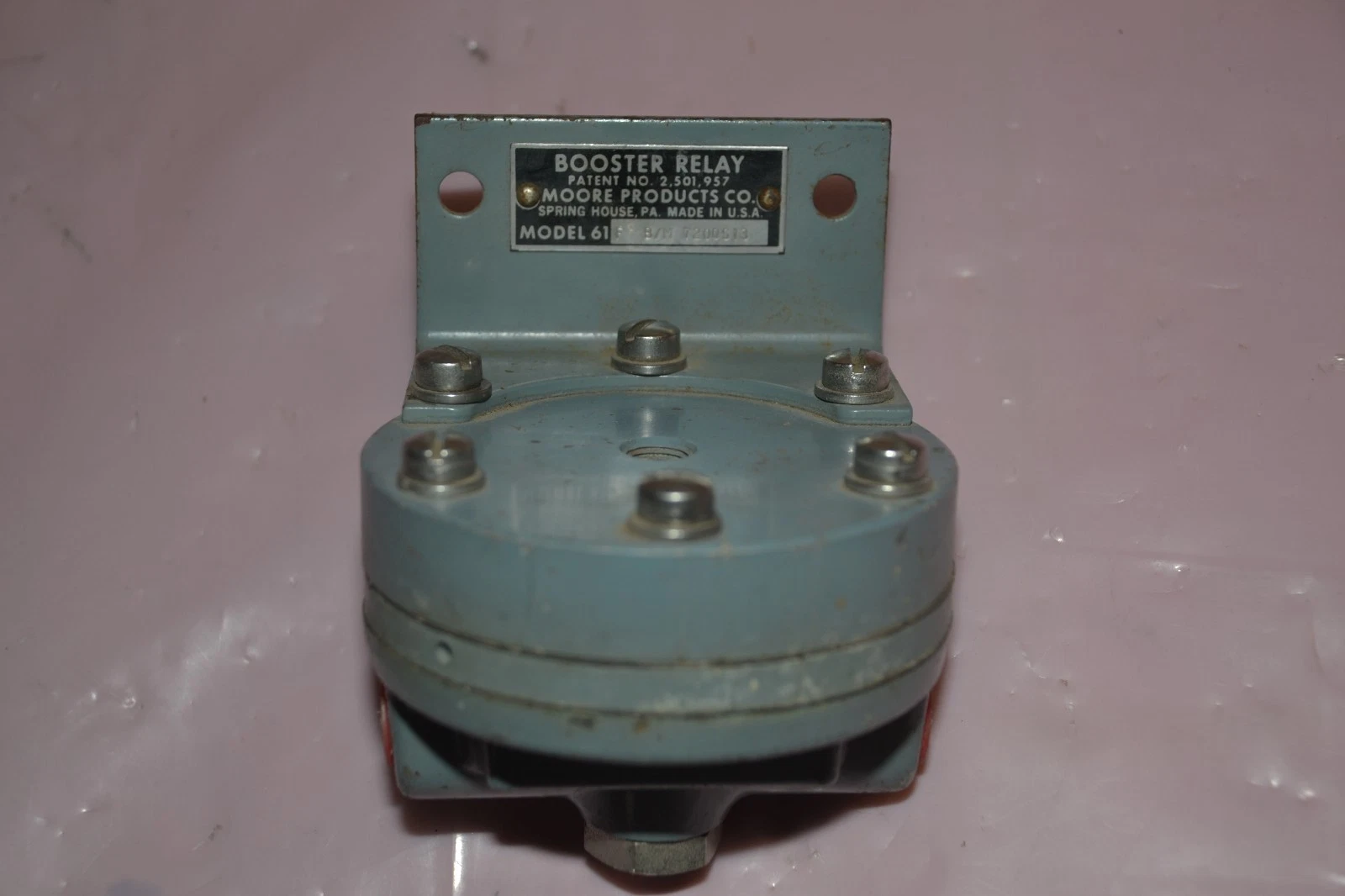 MOORE PRODUCTS 7200S13 61F BOOSTER RELAY NEW