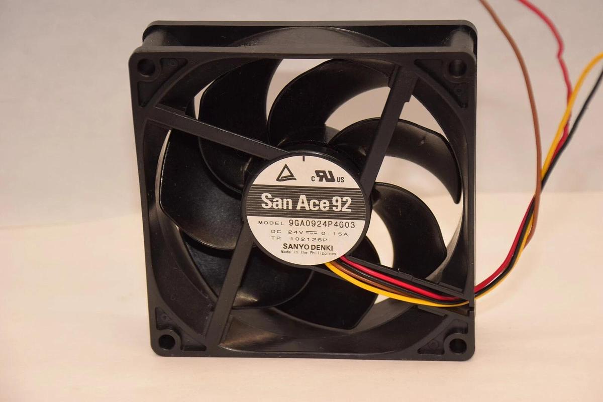Used SANYO DENKI 9GA0924P4G03 24V 0.15A Cooling Fan