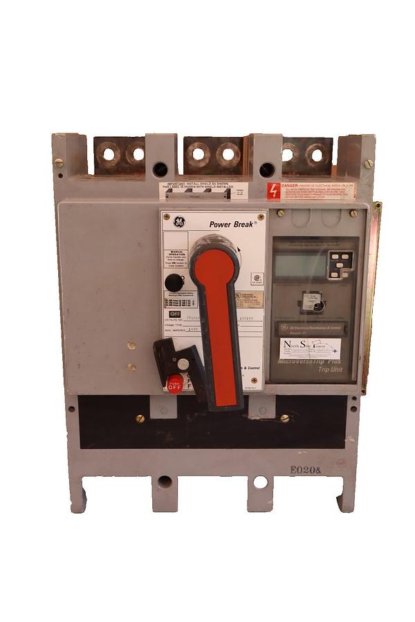 Used GE Power Break Disconnect 1600 Amp 1600A TP1616TTR Plug TR16B1600 C216LSI