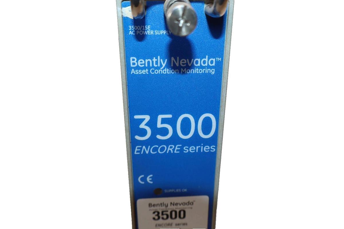 Bentley Nevada 3500/15E ENCORE Series Power Supply 28VDC 120VAC