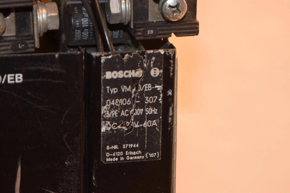 Used Bosch Drive VM 60/EB, 048106-307, DC 520V, 60A VM60/EB