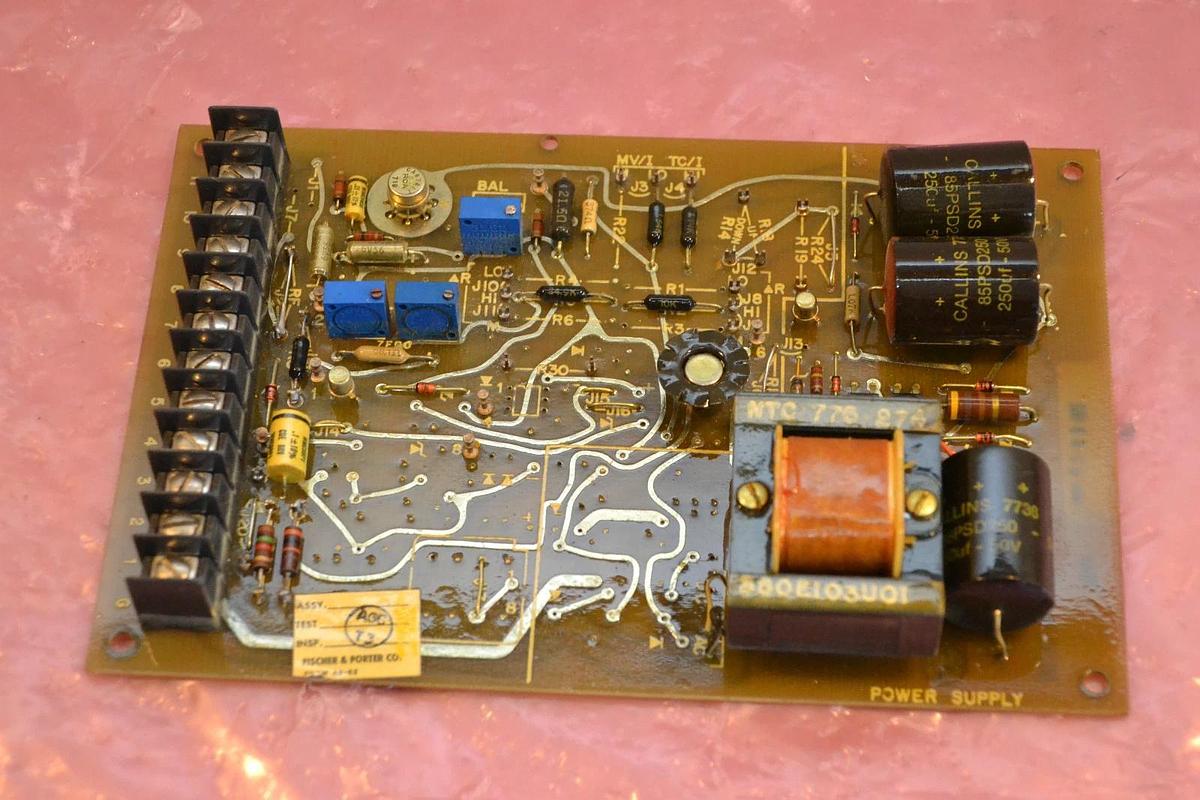 Used ABB FISHER & PORTER CIRCUIT BOARD CARD 686B264U05