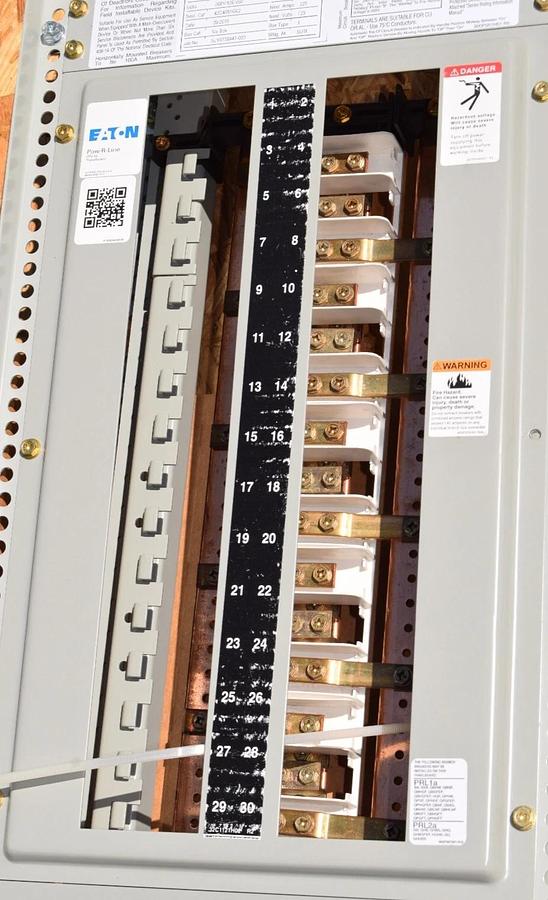 EATON PRL1a Pow-R-Line 1A Panelboard Interior 225a 225 Amp 3ph 4w 208y/120v NEW