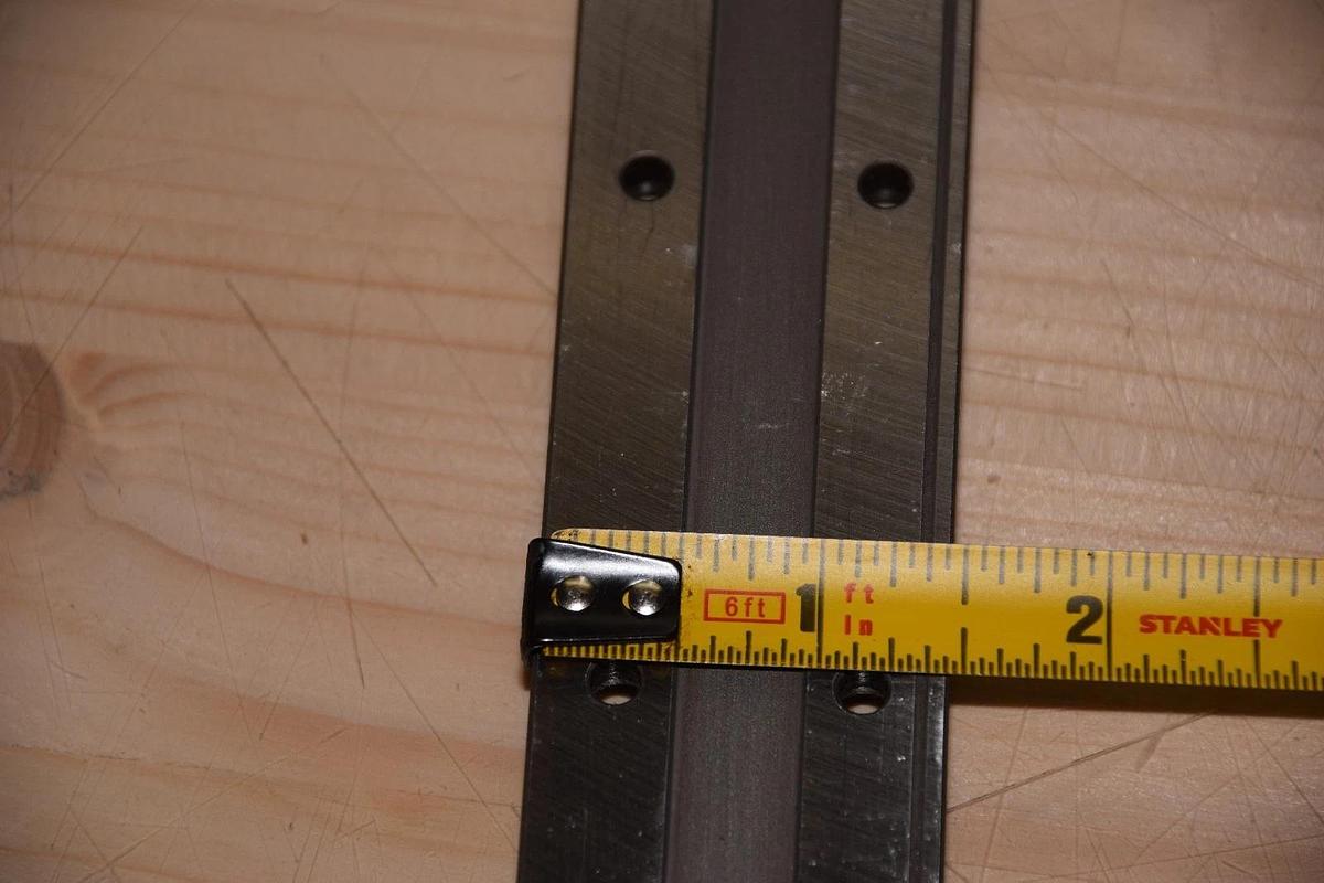 Used NB SGW21-630-Z 630mm 24.75" PLATED LINEAR GUIDE RAIL