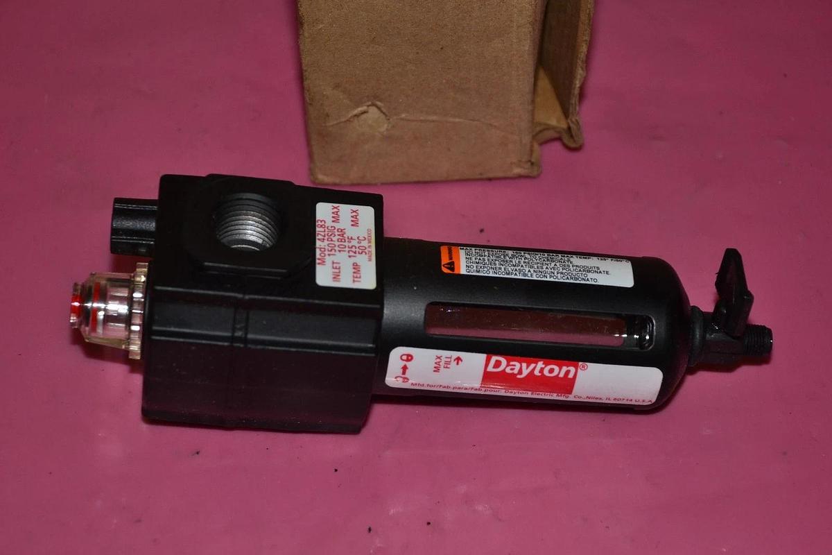 DAYTON Micro-Mist Lubricator 4ZL83 150 PSI NEW IN BOX