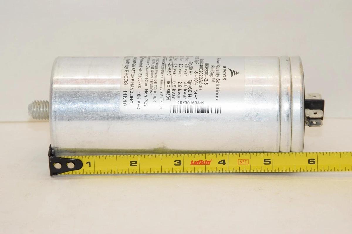 Used EPCOS / PHICAP MKP230-I-2.5 B32340C2022A530 150,5uF Capacitor