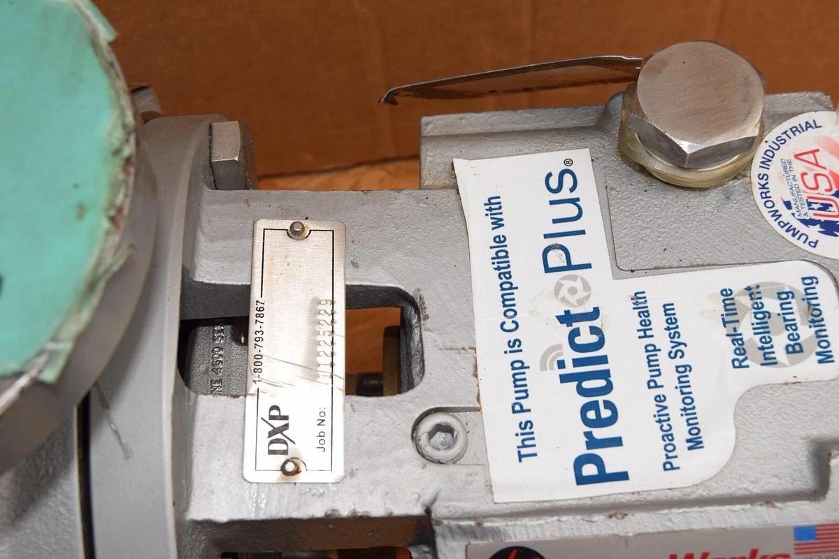 PumpWorks Industrial DXP Pump 450191738 316ss GRP1 2x3-6 2x3x6 (Refurbed)