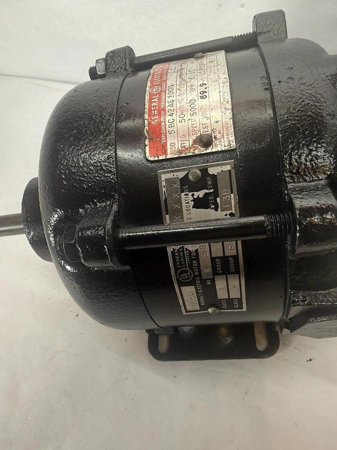 Refurbished GE Motor 5BC42AE1003 Explosion Proof Permanent Magnet Tach Generator Tachometer