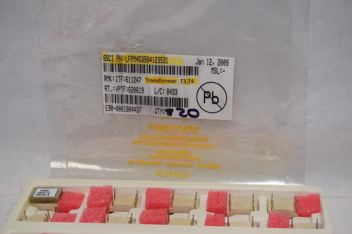 (NEW -Lot 20) HRS 86510 0929-4 , LFPM453564123531 T3,T4 Transformer