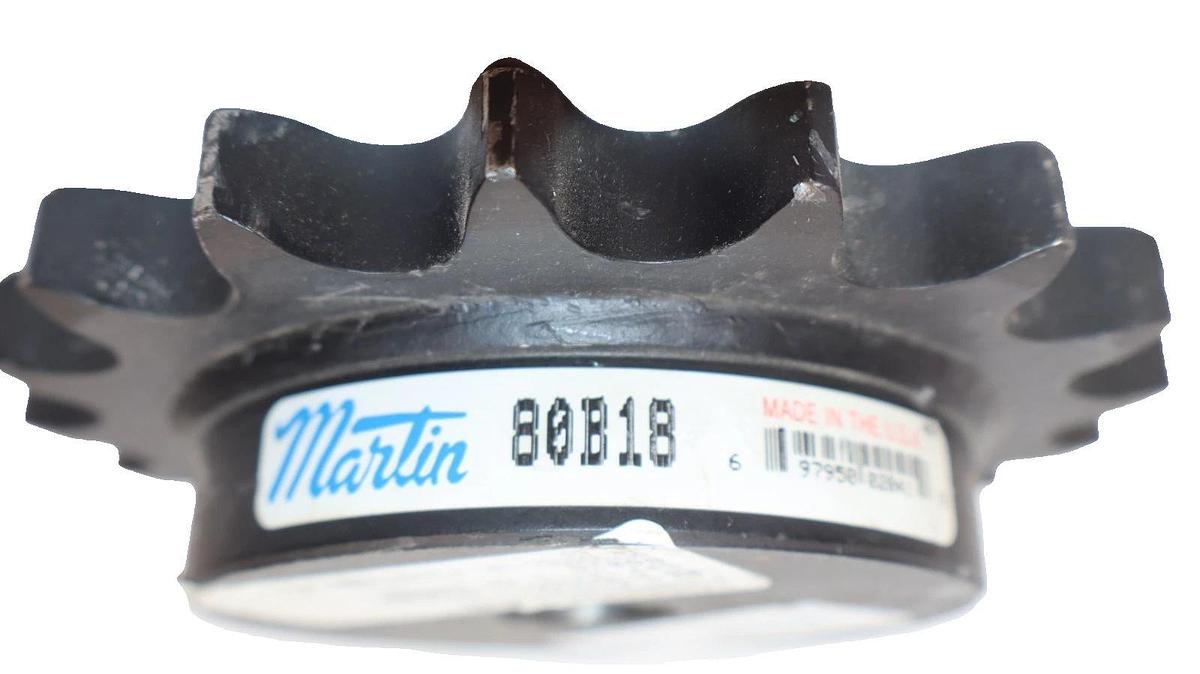 Martin 80B18 18 Teeth 1" Bore Sprocket (New)